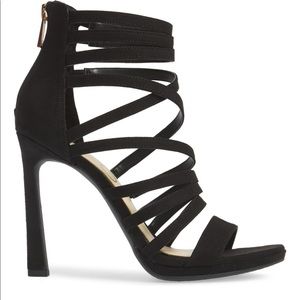 Jessica Simpson Palkaya Strappy Black Heels